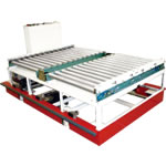 With automatic transfer machine（Roller conveyer）